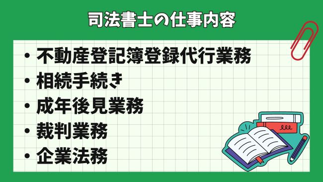 司法書士ってどんな仕事？