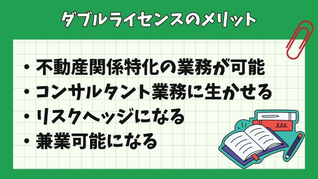 行政書士と宅建士のダブルライセンスのメリットは？