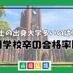 弁理士の出身大学多いのはどこ？専門学校卒の合格率は？