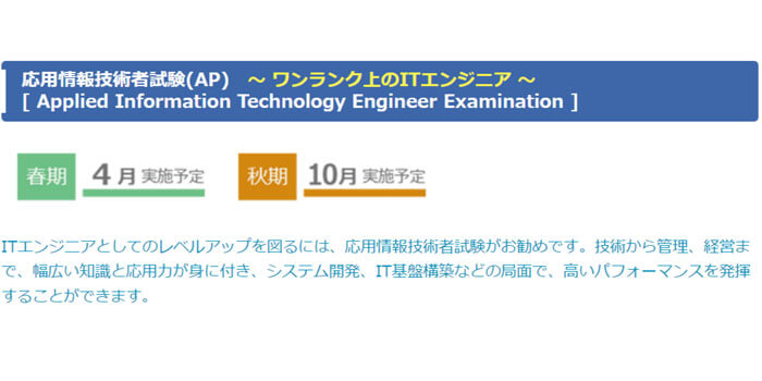 応用情報技術者