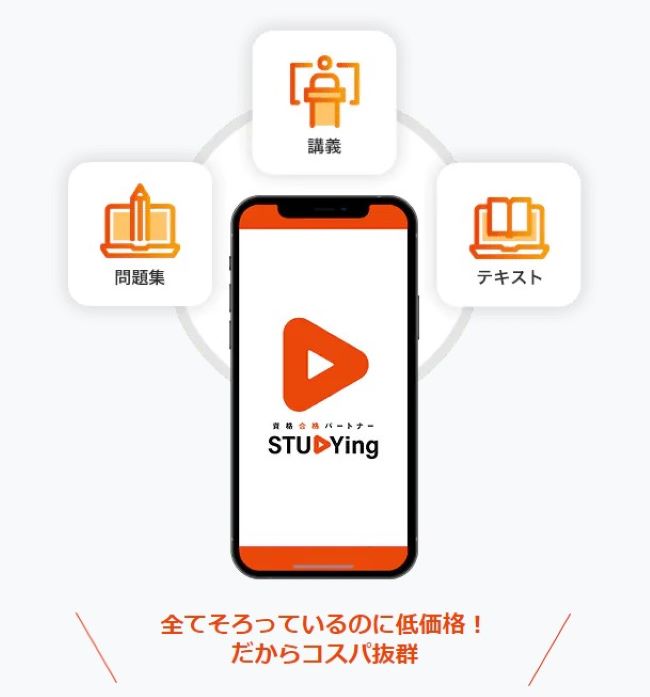 スタディングの行政書士講座の最大の魅力は価格！他スクールと費用を比較