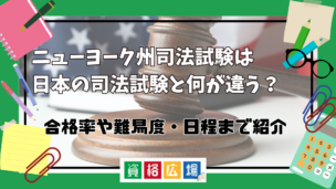 ニューヨーク州司法試験は日本の司法試験と何が違う？合格率や難易度・日程までご紹介