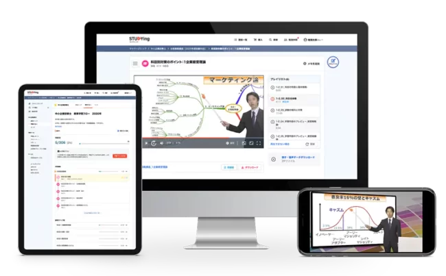 スタディング「中小企業診断士講座」の概要